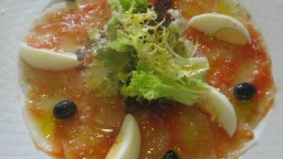Recepta de cuina de Carpaccio de bacallà
